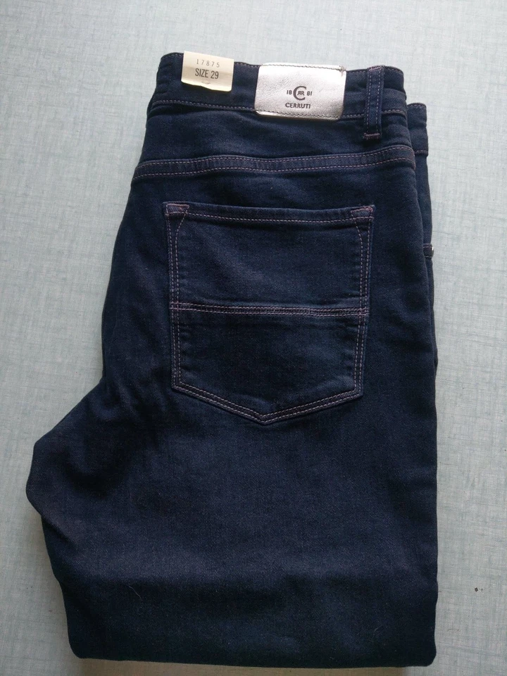 Jean Mujer Cerruti Talla 29 (39) Azul Noche - Imagen 1 de 4