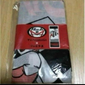 Speed racer Mach GoGoGo Tenugui hand-towel washcloth rare Japan Tatsunoko m605 - Picture 1 of 6