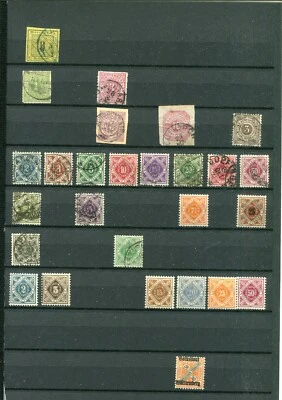 GERMANY WURTTEMBERG NICE LOT SEVERAL BETTER INDIVIDUAL STAMPS & SETS USED/MINT - Image 1 of 2