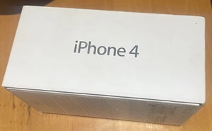 Apple iPhone 4 Box 32GB Black Empty Box Only Genuine And Authentic Original - Photo 1/8