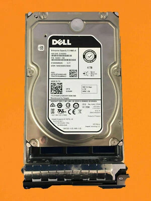 Dell 4TB 7.2K SAS 12Gbps 3.5" Hdd R230 R330 R430 R530 R630 R930 YXG4K w/tray - Image 1 of 4