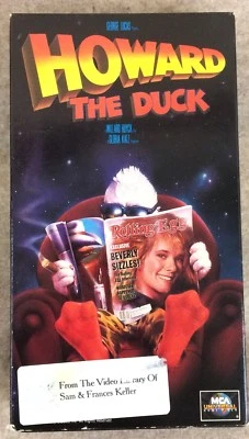 Howard the Duck (VHS 1987, 1st Edition) Used GD, Lea Thompson, Jeffrey Jones MCA - Image 1 of 4