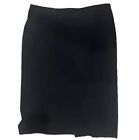 Eileen Fisher Women’s Black Tropical Bi-Stretch Pencil Skirt Size XL NWT $198
