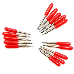 15pcs 45° Roland Cutting Plotter Tungsten Blade Carbide Vinyl Cutter Knife - Picture 1 of 3