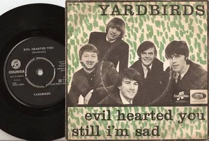 THE YARDBIRDS EVIL HEARTED YOU DANISH 45+PS 1965 MOD FREAKBEAT GARAGE PSYCH - Bild 1 von 1