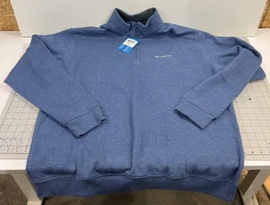 Columbia Hart Mountain Half-Zip Pullover Men's Sz. XL Tall New XLT - Picture 1 of 10