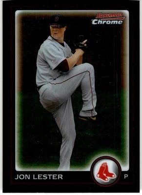 2010 Bowman Chrome #82 Jon Lester - Image 1 of 2