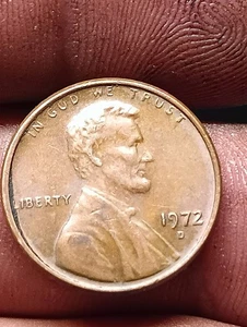 1972 D Lincoln Penny Coin DDO .Double Diy L At The RimMint Error - Picture 1 of 3