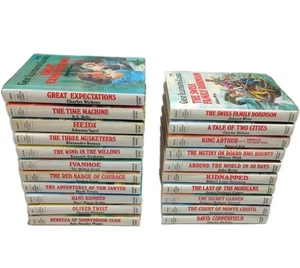 Lot Of 21 Great Illustrated Classics HC Children's Books - Bild 1 von 17