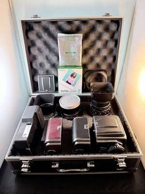 Hasselblad 500 C/M Kit Completo de Formato Medio - Limpio, Funcionando, Sistema Completo Foto 1 de 4