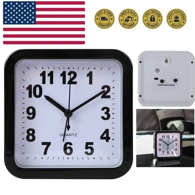 Jumbo Large Digit Standalone or Wall Mount Analog Alarm Clock - Image 1 of 4