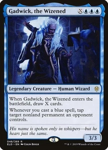 Gadwick, the Wizened 1x FOIL ELD MTG Throne of Eldraine Rare MINT blue - Picture 1 of 1