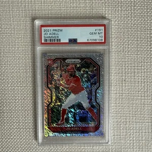 2021 Panini Prizm Jo Adell Shimmer RC PSA 10 #1/7!! - Bild 1 von 2