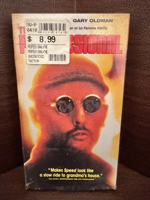 VTG 1995 Columbia TriStar Home Video THE PROFESSIONAL VHS SEALED WATERMARKED!! - Image 1 of 4
