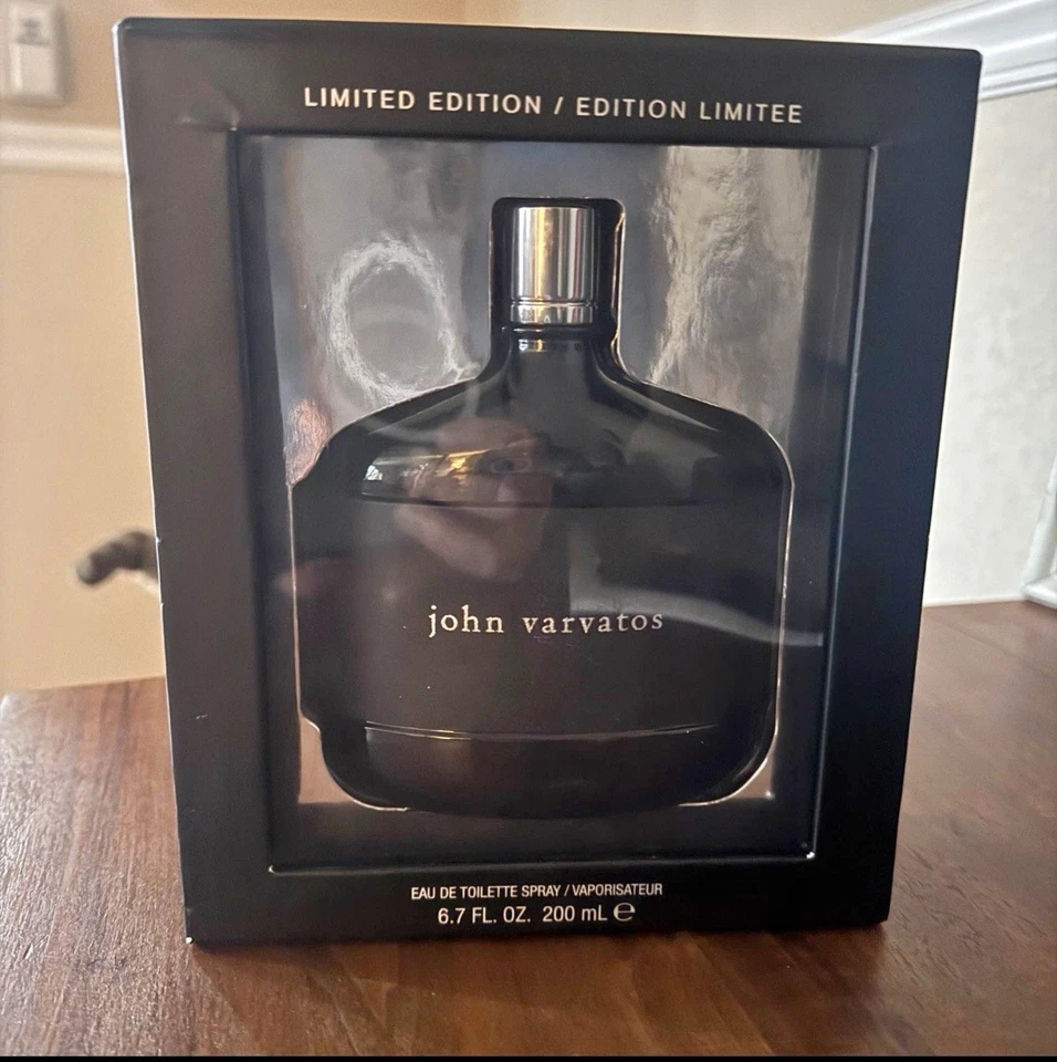 John Varvatos Edición Limitada 6.7 OZ/200 ml Eau de Toilette Spray Hombres, Como se Imagen Foto 1 de 2