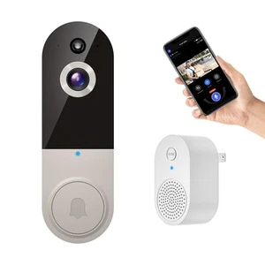 1080P Smart Wireless Video Doorbell Camera with Chime, AI Human Detection, 2.... - Picture 1 of 9