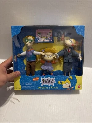 Figuras de la familia Rugrats Angelica Nickelodeon Mattel, 1998 selladas de fábrica Foto 1 de 4