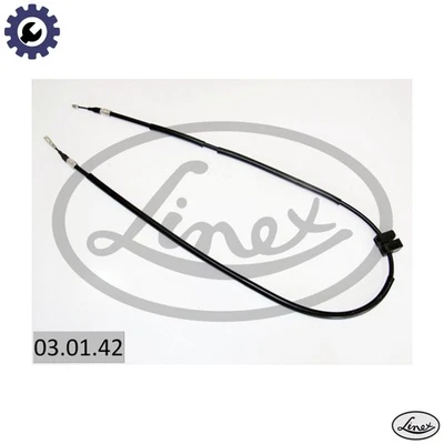 CABLE PULL PARKING BRAKE 03.01.42 FOR AUDI A8/S8 AKE/AFB/AKN 2.5L AQD/ALG 2.8L - Image 1 of 4