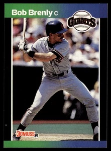 1989 Donruss #453 Bob Brenly "LEAF, INC." & "*Denotes - Picture 1 of 2