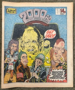 🦠 2000AD Prog 186 Otto Sump Ugly Craze | Judge Dredd Classic by Ron Smith - Picture 1 of 24