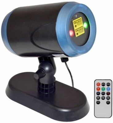 PROIETTORE FARO LASER LUCI DI NATALE NATALIZIE ADDOBBO NATALIZIO PER ESTERNO - Immagine 1 di 4