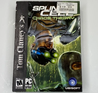 Tom Clancy's Splinter Cell Chaos Theory pc game DVD-ROM - Image 1 of 4