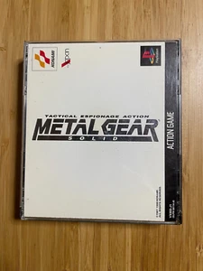 Metal Gear Solid PS1 PlayStation PS 1 Japonés Japón - Imagen 1 de 7