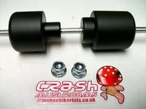 DUCATI Multistrada 1200 ENDURO CRASH MUSHROOMS FRONT AXLE SLIDERS BOBBINS S2L - Picture 1 of 1