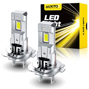 AUXITO H7 LED Headlight Bulbs High Low Beam 6500K White 33000LM Super Bright A+ - Foto 1 di 12