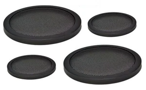 2 Pair 10" Inch Speaker Steel Mesh Grills w/ Speed Clip Screws Protect your Subs - Picture 1 of 4