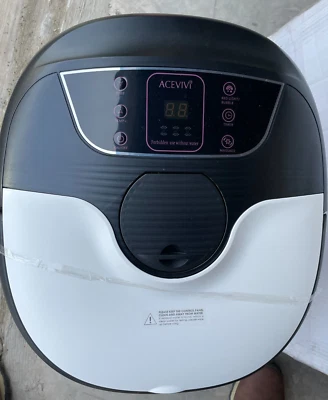 ACEVIVI Masajeador de pies spa baño con rodillos de masaje temporizador de temperatura de calor y burbujas Foto 1 de 4