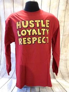 John Cena WWE "Hustle Loyalty Respect" Long Sleeve T-Shirt SMALL Brand New - Picture 1 of 5