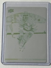 MARK SCHEIFELE WINNIPEG JETS 2023-24 UPPER DECK MVP YELLOW PRINTING PLATE #1/1!!