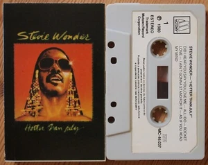 STEVIE WONDER - HOTTER THAN JULY (MOTOWN IMC46037) 1980 PORTUGAL CASSETTE SOUL - Picture 1 of 3