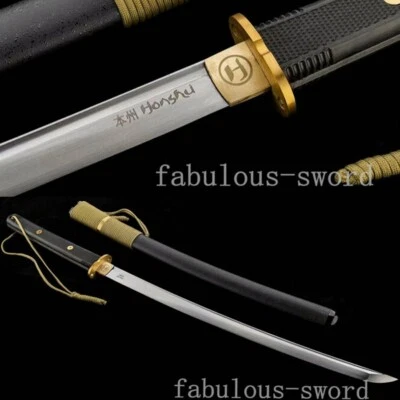Espada táctica hecha a mano Katana de supervivencia al aire libre 1095 hoja fuerte de acero Foto 1 de 4