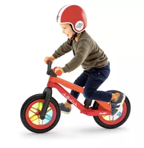 BMXie GLOW leichtes Balance Bike mit beleuchteten Rädern | rot - Bild 1 von 9