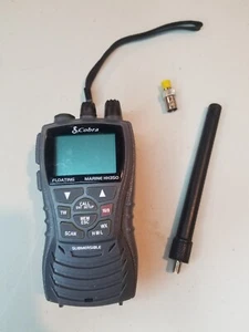 Cobra MR HH350FLT VHF Floating Handheld VHF Marine LCD Radio - Picture 1 of 5