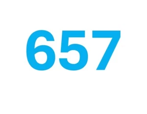 657-444-6789 California Vanity Phone Number - Zdjęcie 1 z 1