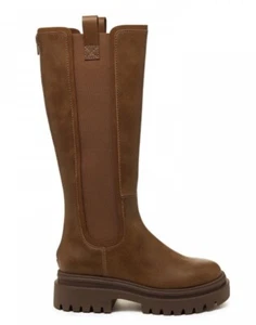 Rocket Dog Drea Womens Ladies Fashion Designer Long Boots Brown Size Uk 6 - Picture 1 of 5