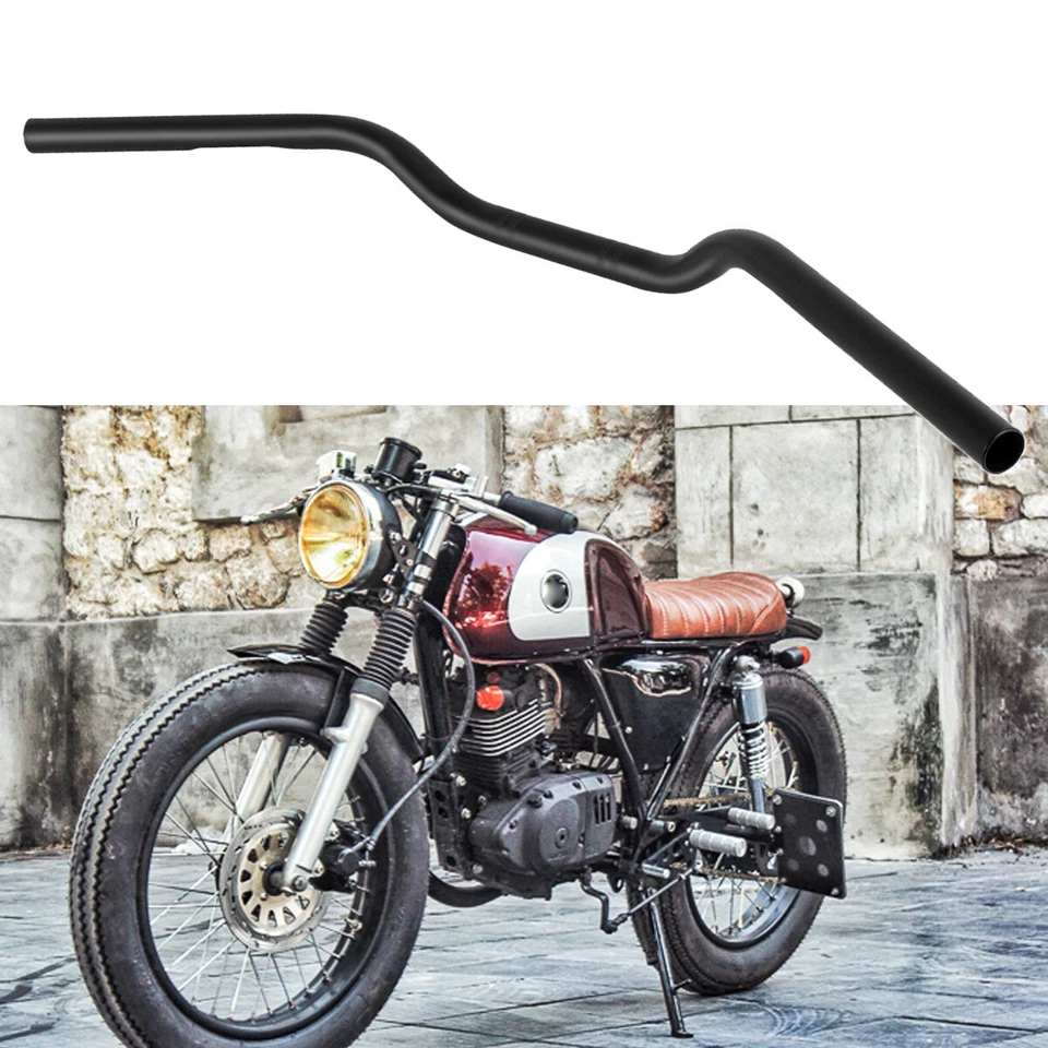 Manillar de arrastre de 7/8" 22 mm para Suzuki GN 125 250 400 650 Café Racer Foto 1 de 4