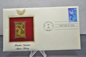 1994 First Day Of Issue Envelope Winter Olympic Games - Alpine Skiing - Picture 1 of 4