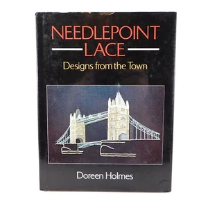 NEEDLEPOINT LACE Designs from the Town Doreen Holmes Patterns Hardcover - Picture 1 of 7