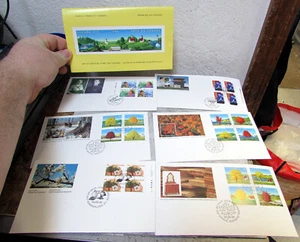 Canada set of 4 first day cover Maple trees 1994, and 2 other FDC as a bonus - Picture 1 of 8
