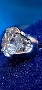 0.85 Carat Natural Diamond Stud Earrings In 14 Karat White Gold - Picture 1 of 9