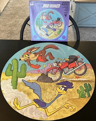 Rompecabezas Western Publishing Company Vintage (1977) “Beep Beep” The Road Runner” Foto 1 de 4