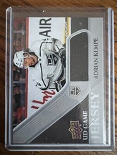 2020-21 Upper Deck UD Game Jersey Adrian Kempe #GJ-AK LA Kings