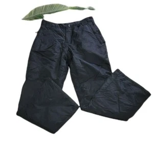 Slalom Black Waterproof Insulated Snowboarding Ski Pants Women Size M. - Picture 1 of 11