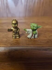 STAR WARS Fighter Pods C-3PO & Yoda Mini Figures