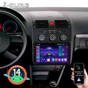 2+64G Android 14 IPS Auto Radio Carplay GPS Navi für VW Touran 1T1 1T2 1T3 03-10 - Bild 1 von 15