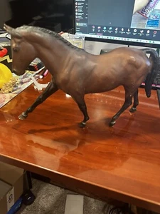 Vintage 1980s Breyer Traditional Hanoverian #58 Horse Figurine Chris Hess - Picture 1 of 5